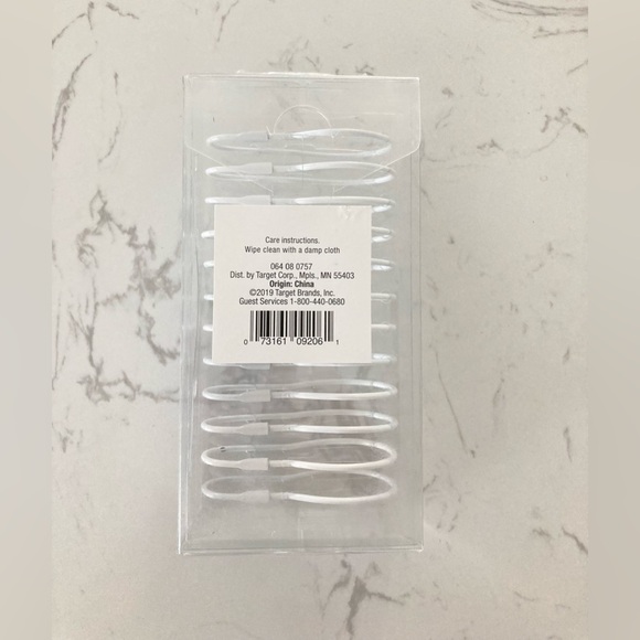 Room Essentials Basic Shower Curtain Hook with Clasp - NIB - Picture 2 of 4